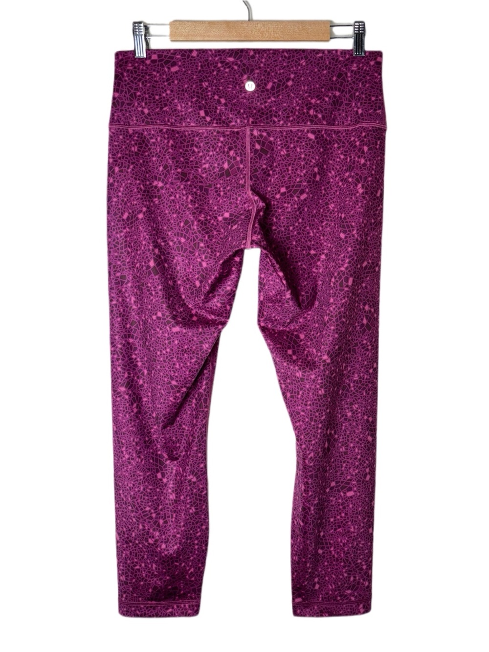 Lululemon High Times Pant(Full-On Luxtreme)Paradise Geo Regal Plum Multi size 12 - Picture 3 of 16